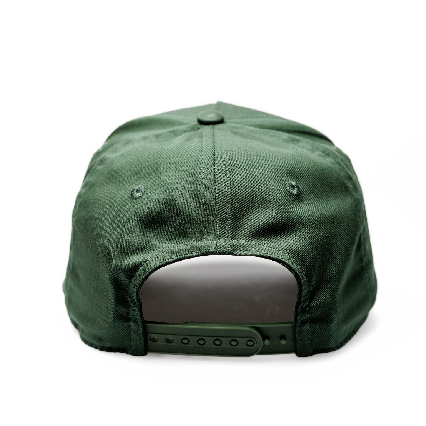 The 'H' | Forest Green with White + Black Outline H | Pre-curved Snapback *NEW RELEASE*