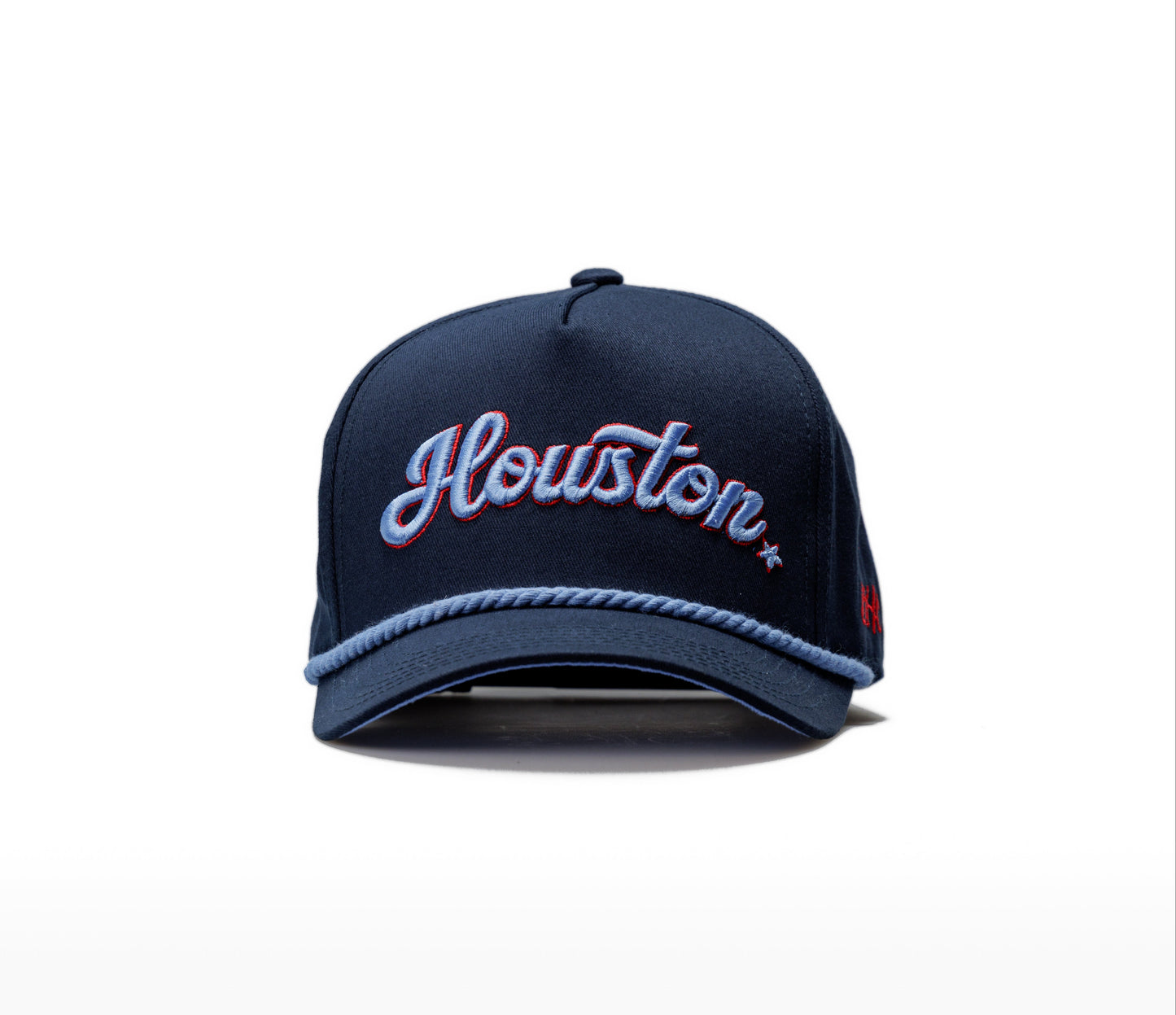 Hometown Sky Blue | Navy with Sky Blue Rope Premium Pre-curved Snapback