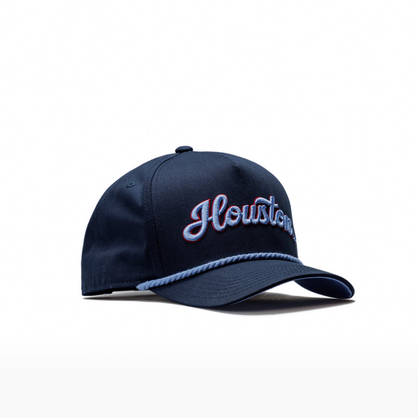 Hometown Sky Blue | Navy with Sky Blue Rope Premium Pre-curved Snapback
