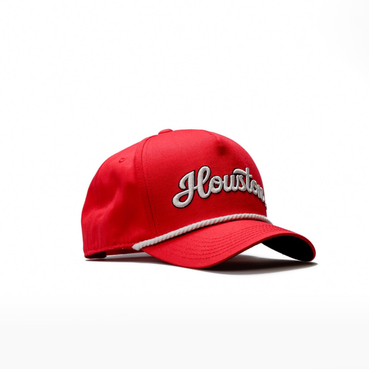 Hometown Red | Red with White Rope Premium Pre-curved Snapback