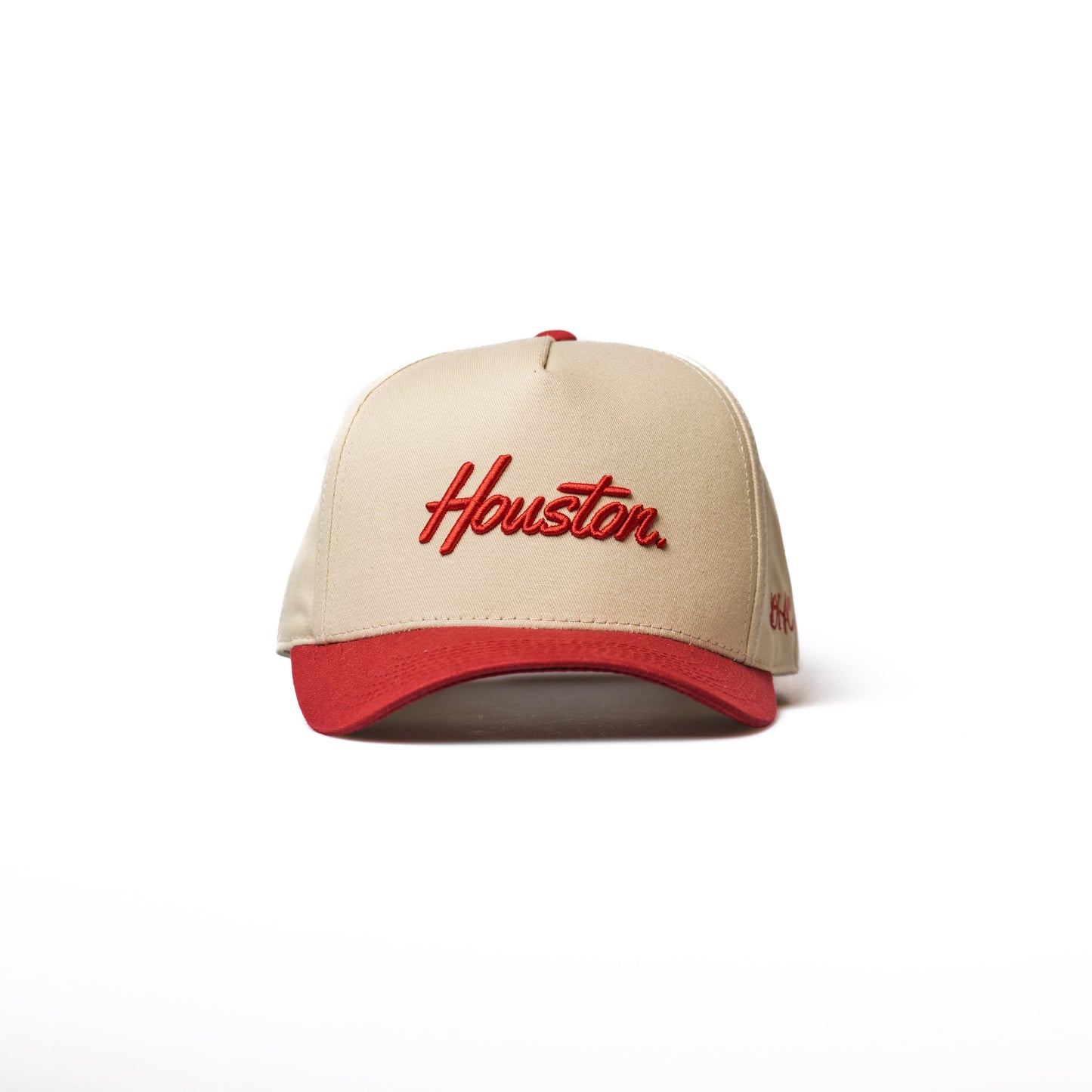 Crimson | Crimson + Off-White | Pre-curved Snapback