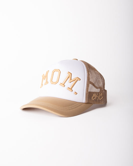 MOM. | Foam Trucker Hat | Pre-Curved Snapback