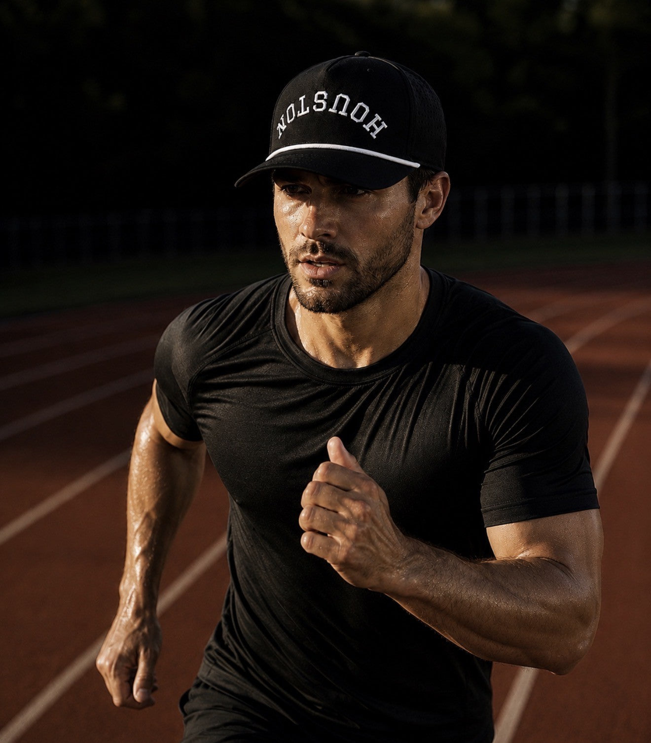 Black | Premium White Performance Snapback with White Removable Rope | BRAND NEW RELEASE