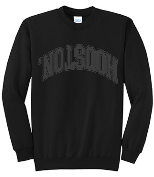 Black HOUSTON. Sweatshirt