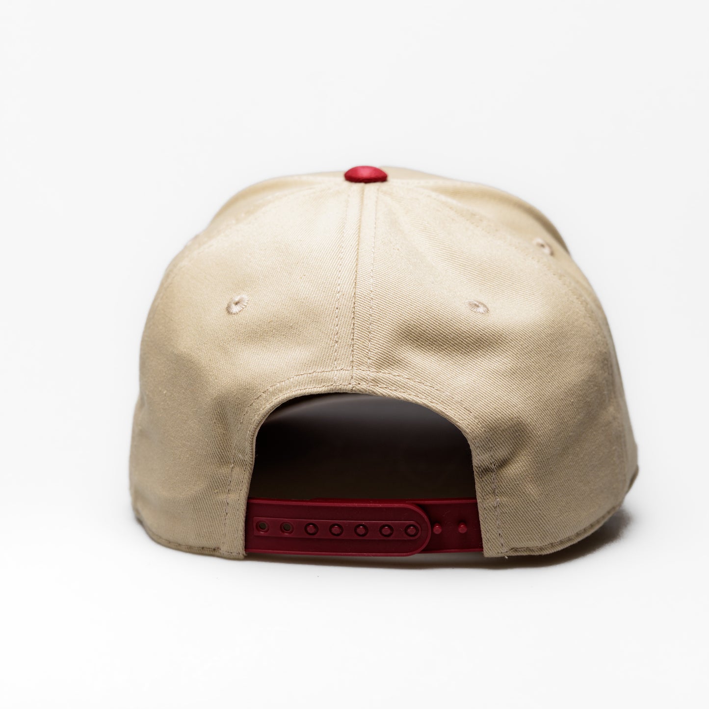 Crimson | Crimson + Off-White | Pre-curved Snapback *NEW RELEASE*