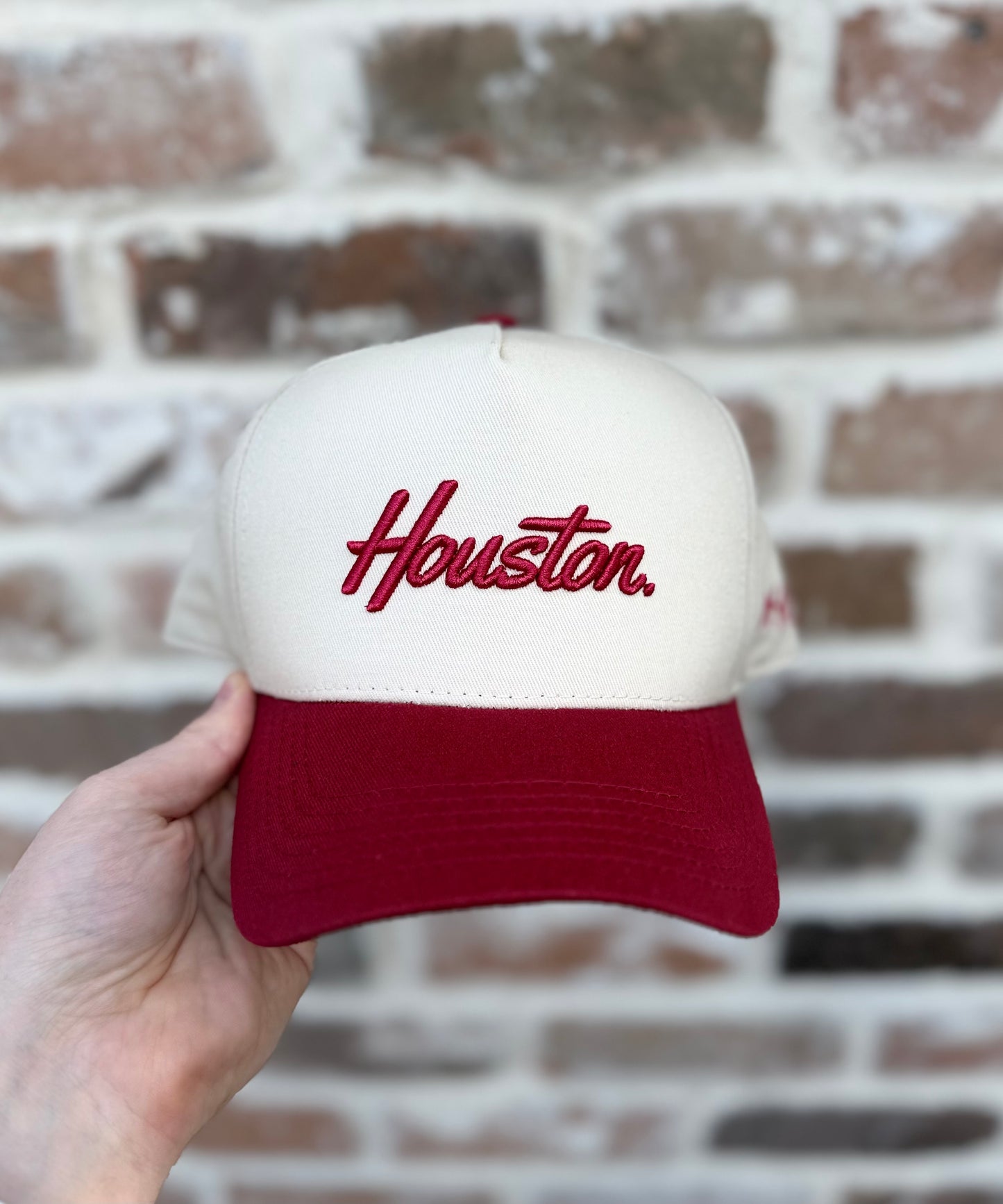 Crimson | Crimson + Off-White | Pre-curved Snapback *NEW RELEASE*