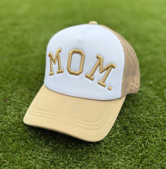 MOM. | Foam Trucker Hat | Pre-Curved Snapback