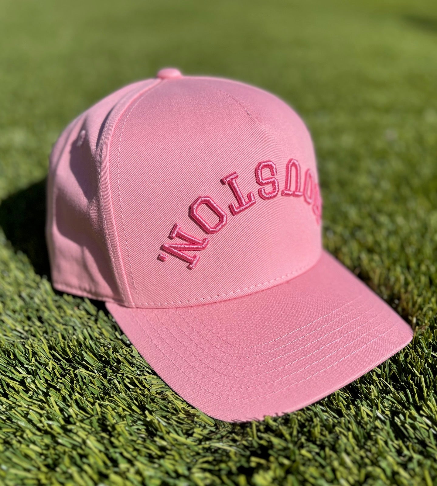 Pink on Pink 🎀 🎗️ | *SPECIAL EDITION* Pre-curved Snapback | 35%+ of Profits to Nancy Owens Breast Cancer Foundation- RESTOCKED