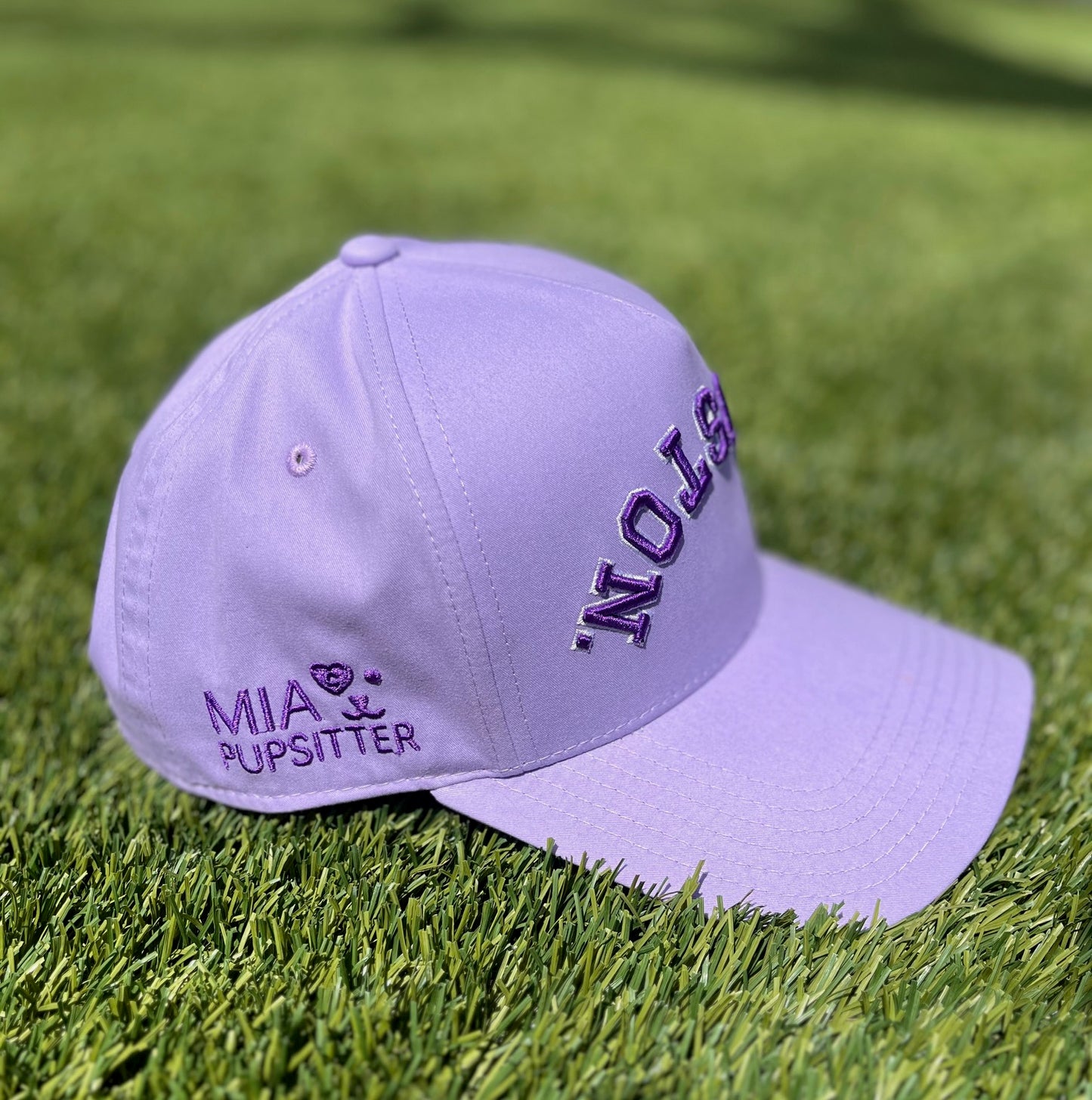 Mia Pupsitter Custom Collaboration - Lavender | Pre-Curved Snapback