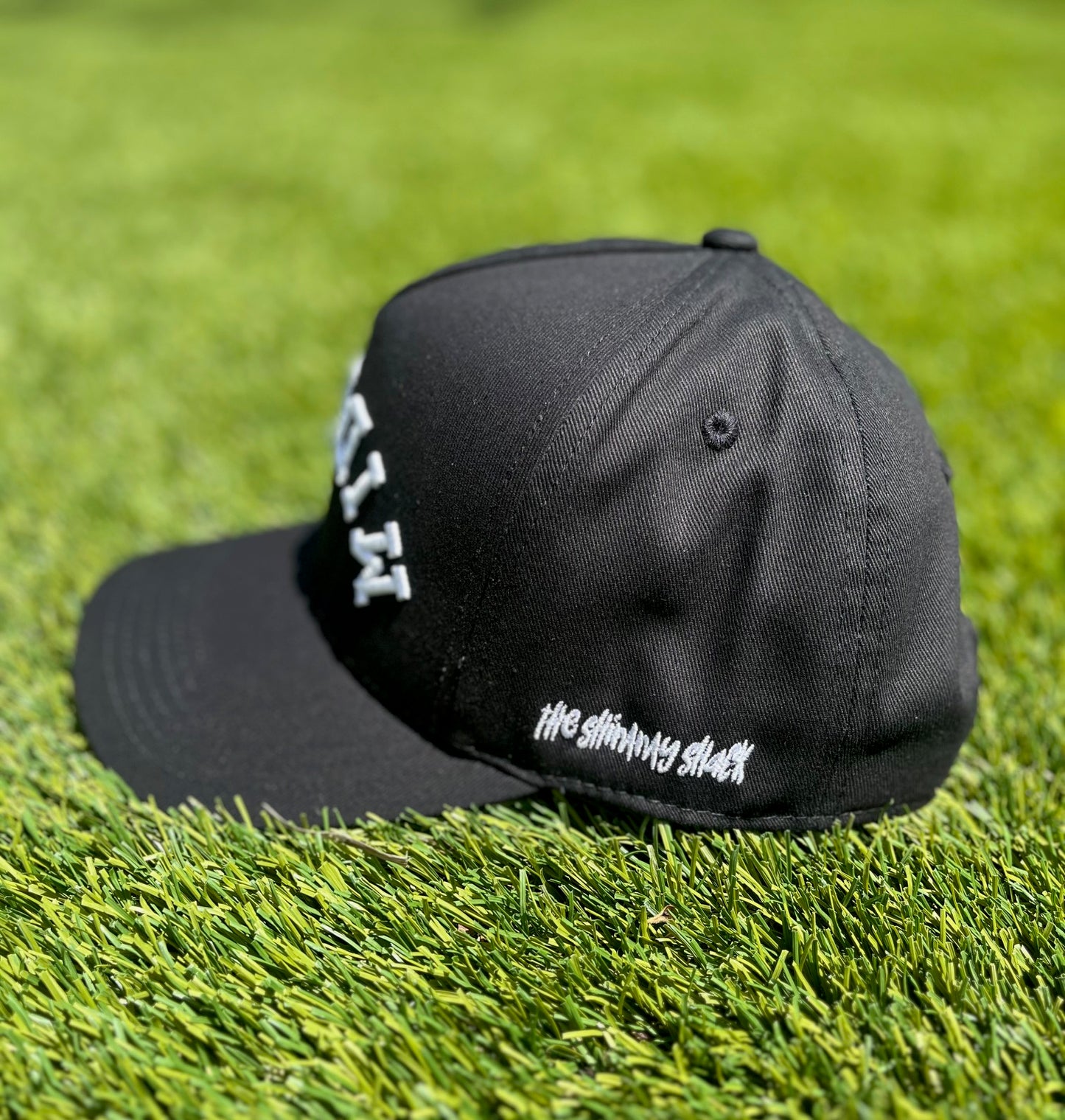 The Shimmy Shack Custom MIDLAND Black | Pre-Curved Snapback