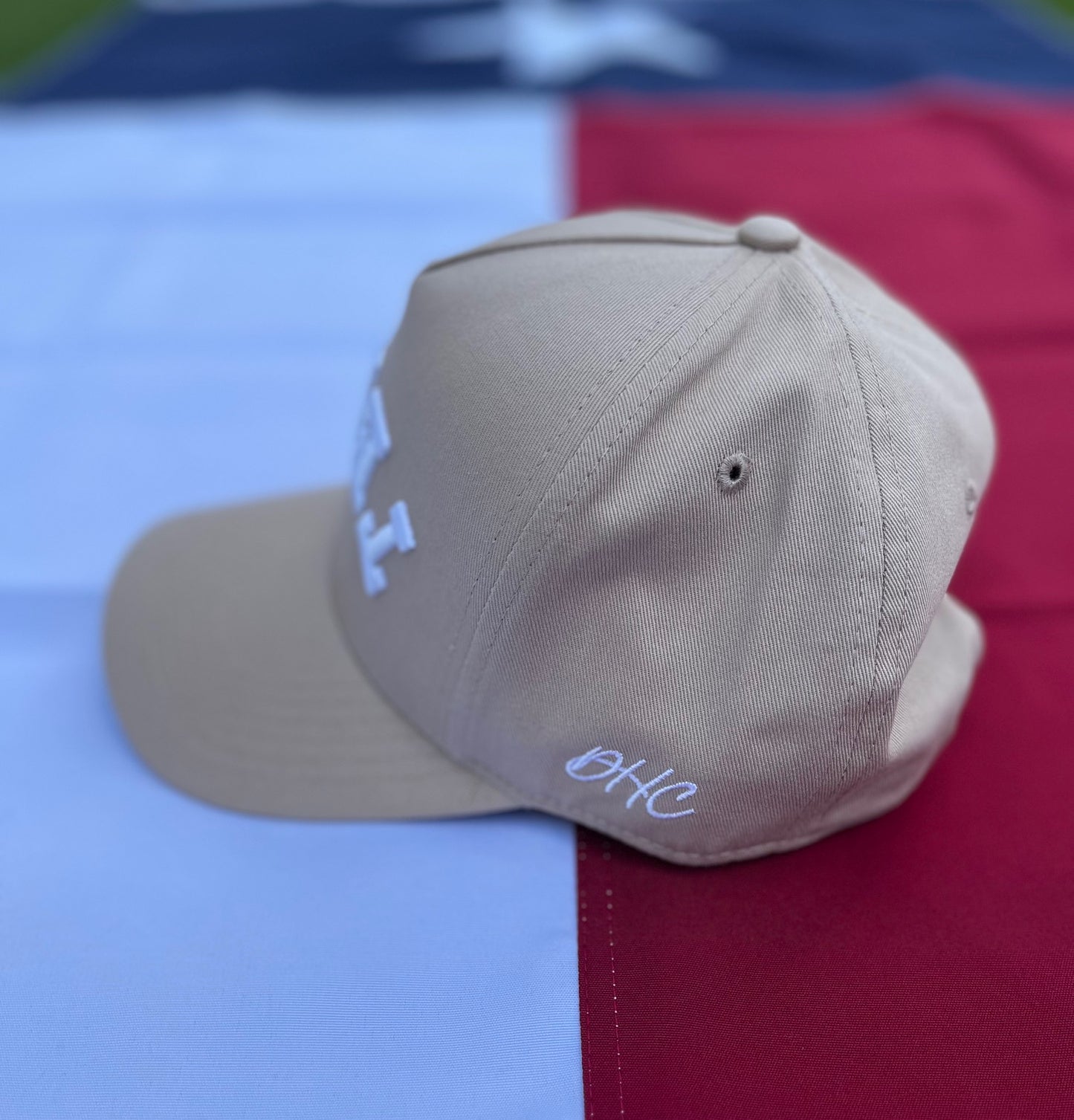 TEXAS. Tan | Pre-curved Snapback | Now Available