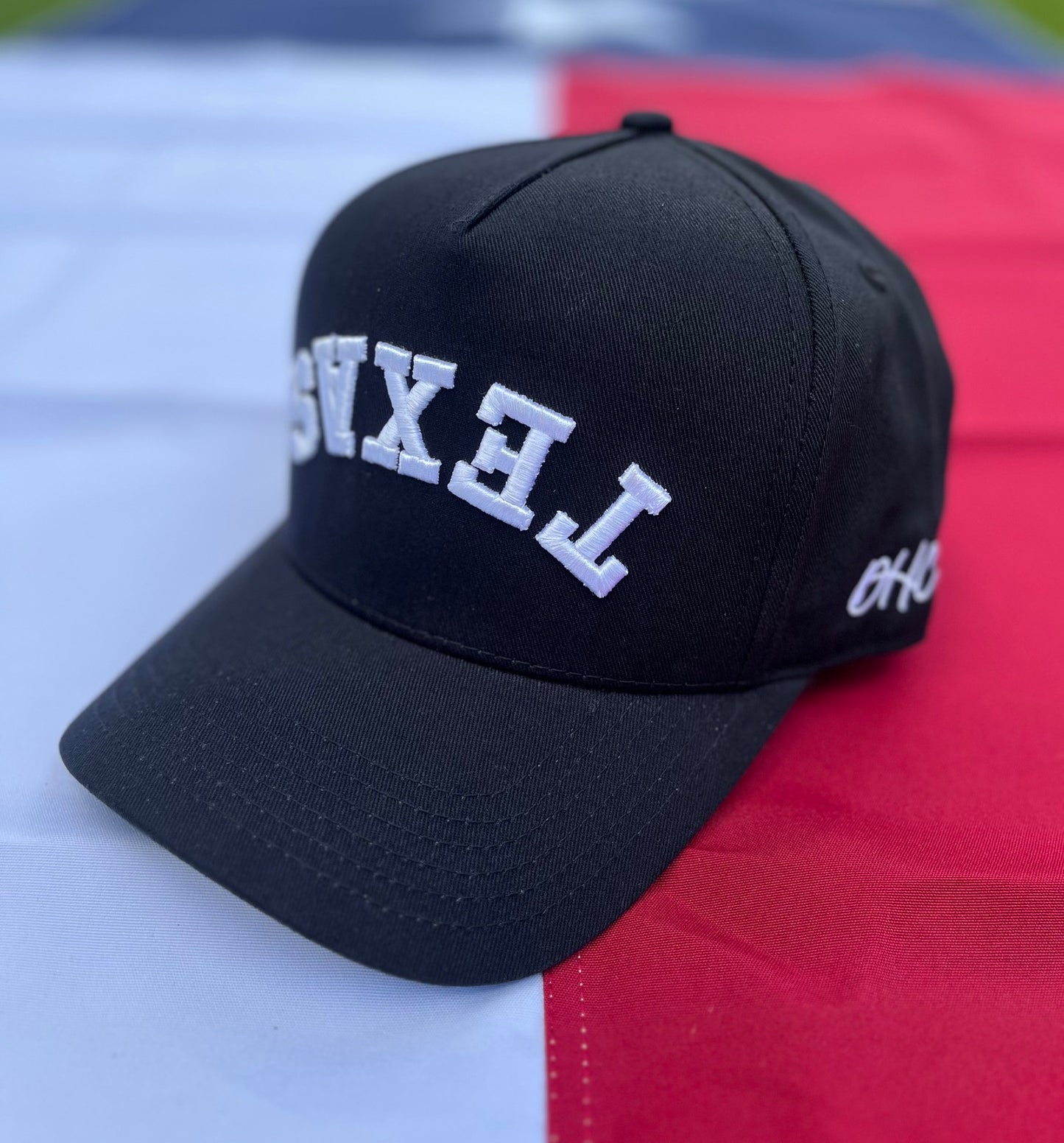 TEXAS. Black | Pre-curved Snapback | Now Available