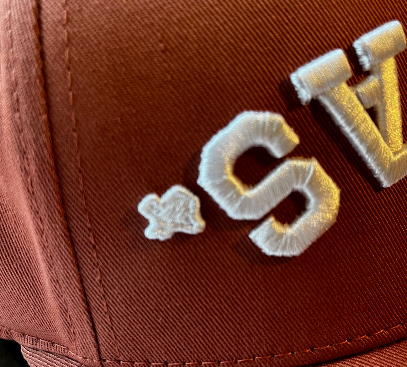 TEXAS. Burnt Orange | Pre-curved Snapback | Now Available