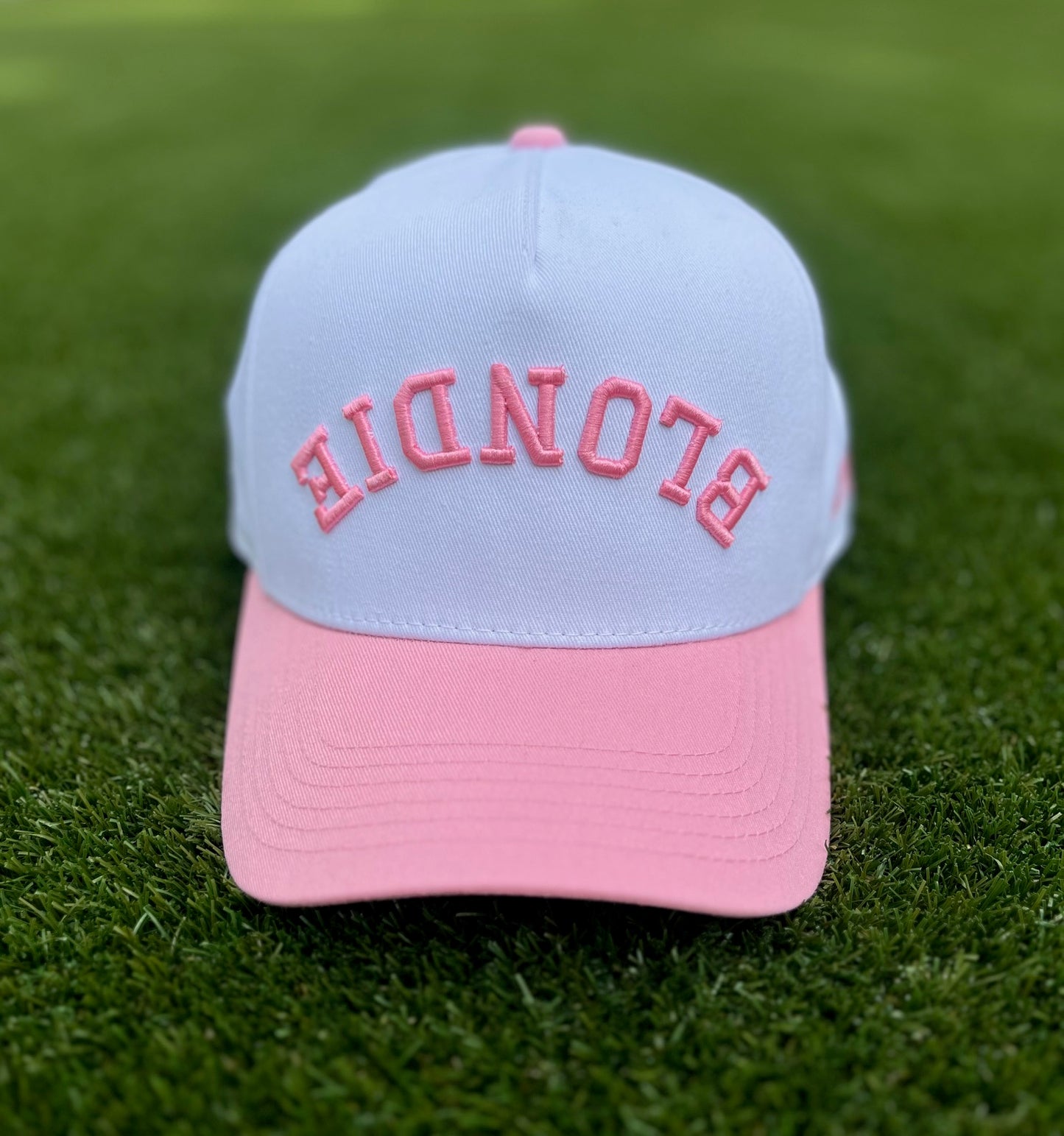 PowHer Fit Custom Hats | Blondie | Pre-Curved Snapback