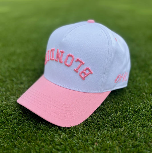 PowHer Fit Custom Hats | Blondie | Pre-Curved Snapback