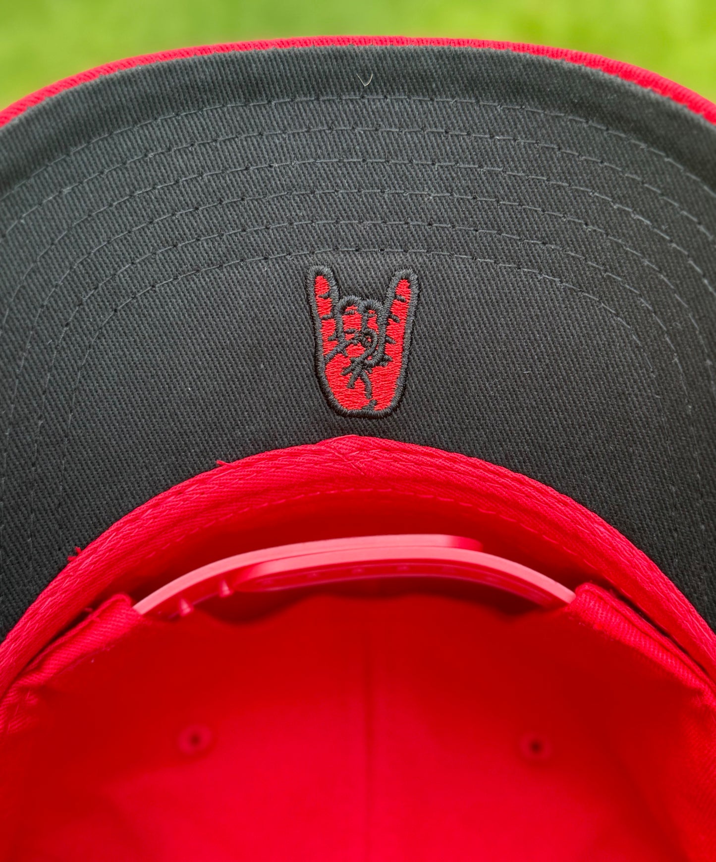 Hometown Red | Red with White Rope Premium Pre-curved Snapback