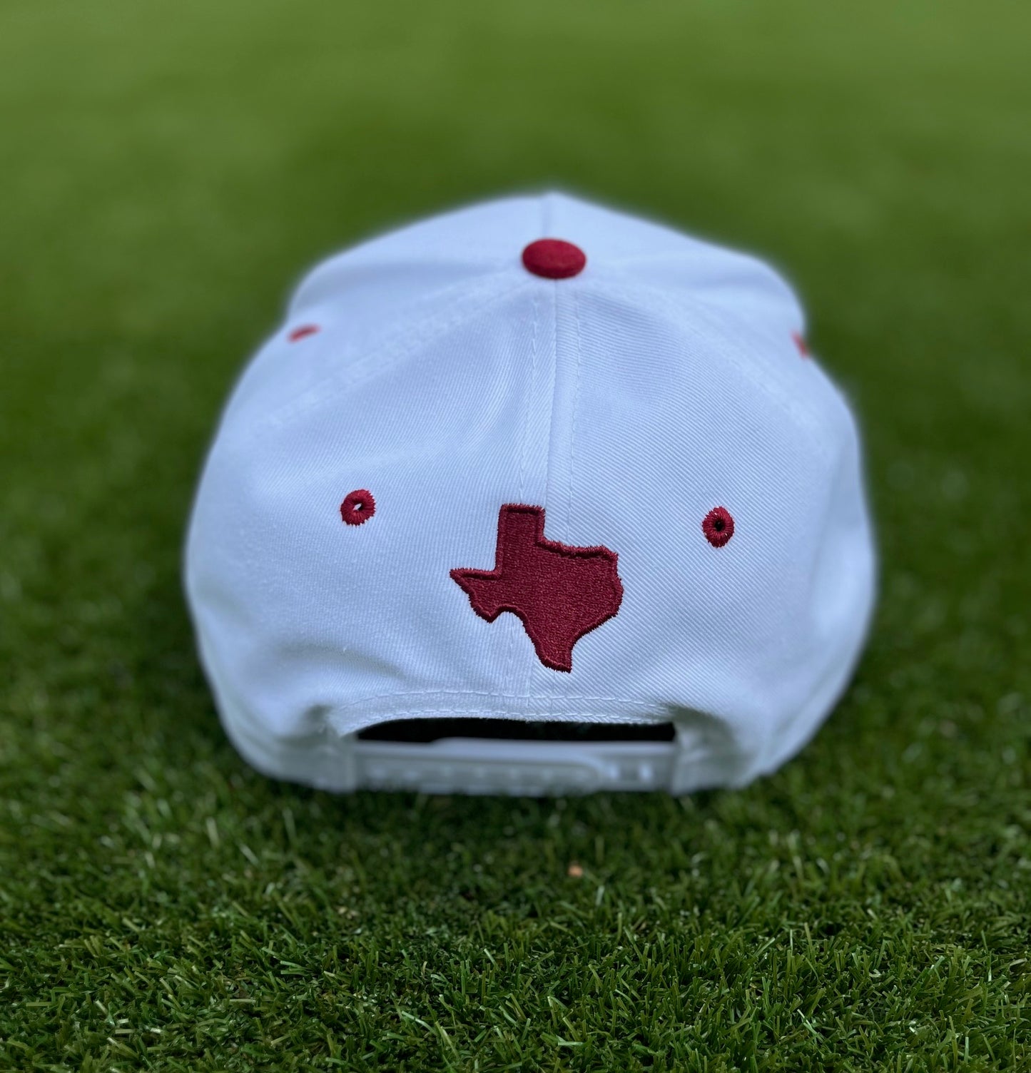 College Station Maroon & White Two-Tone | Pre-curved Snapback