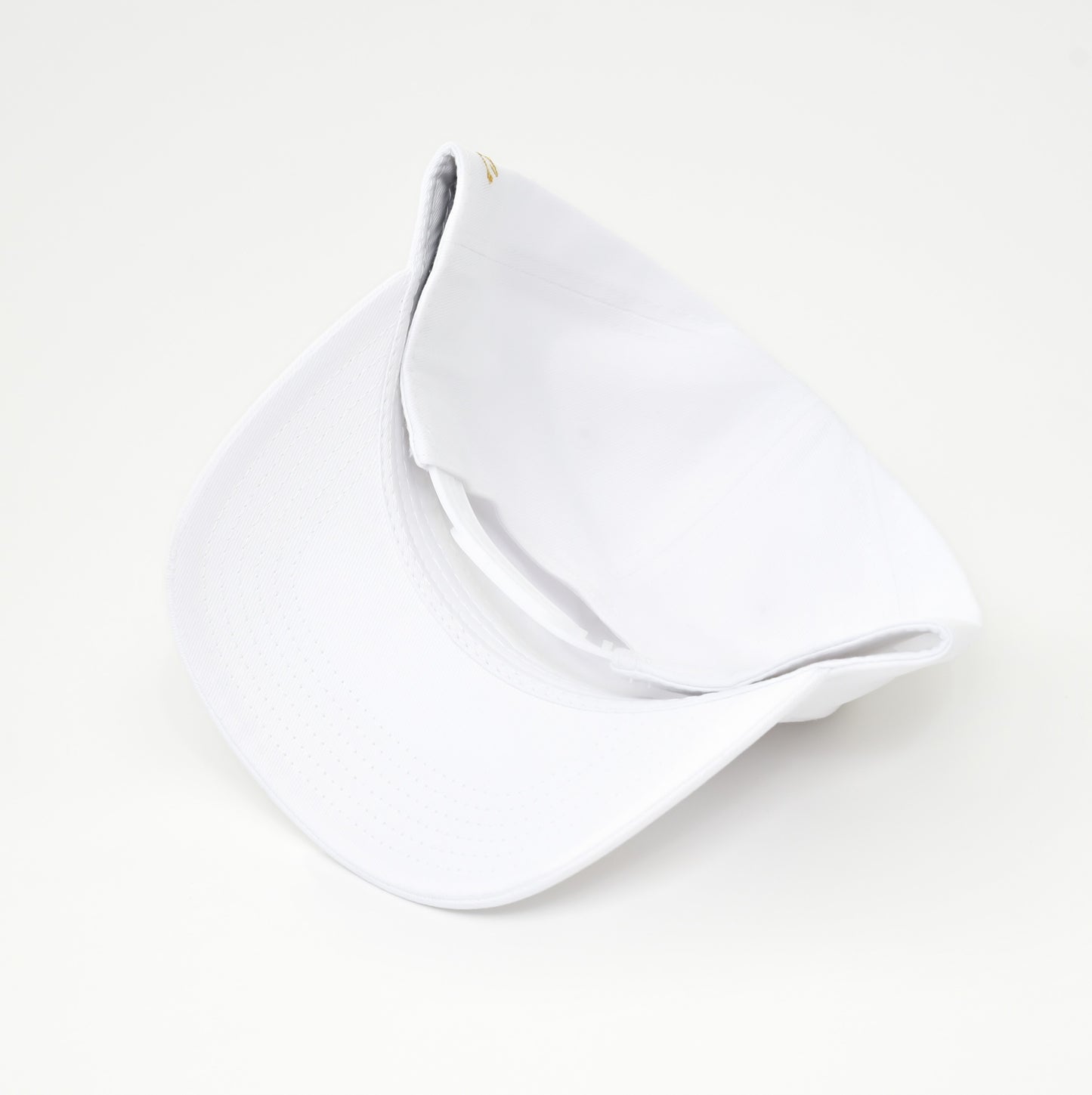 All-White, White with White Stitching | Pre-curved Snapback